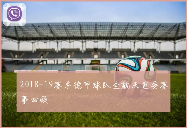 2018-19赛季德甲球队全貌及重要赛事回顾